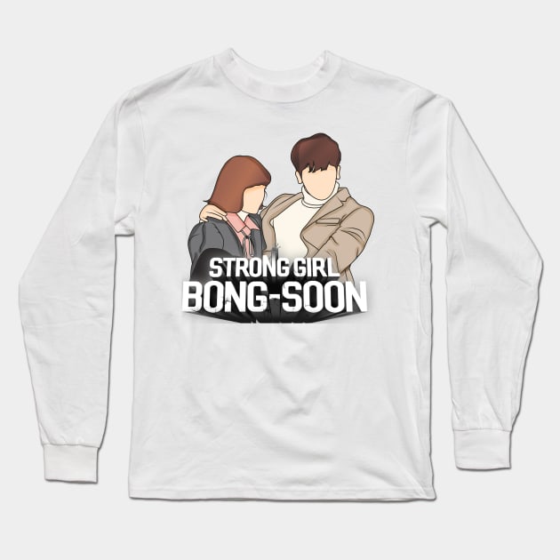 STRONG GIRL BONG-SOON Long Sleeve T-Shirt by ArtByAzizah